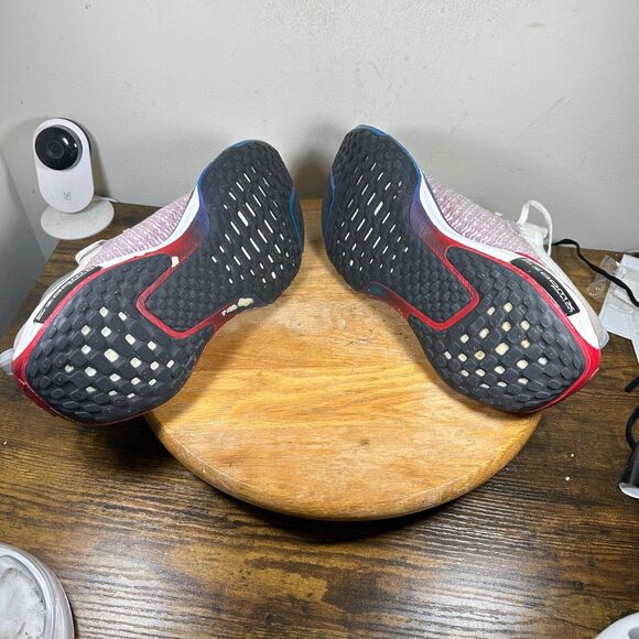 Nike Zoom X Invincible Run Flyknit 3 White Red Shoe Men's Size 11.5 FJ3889-100 - Picture 8 of 10